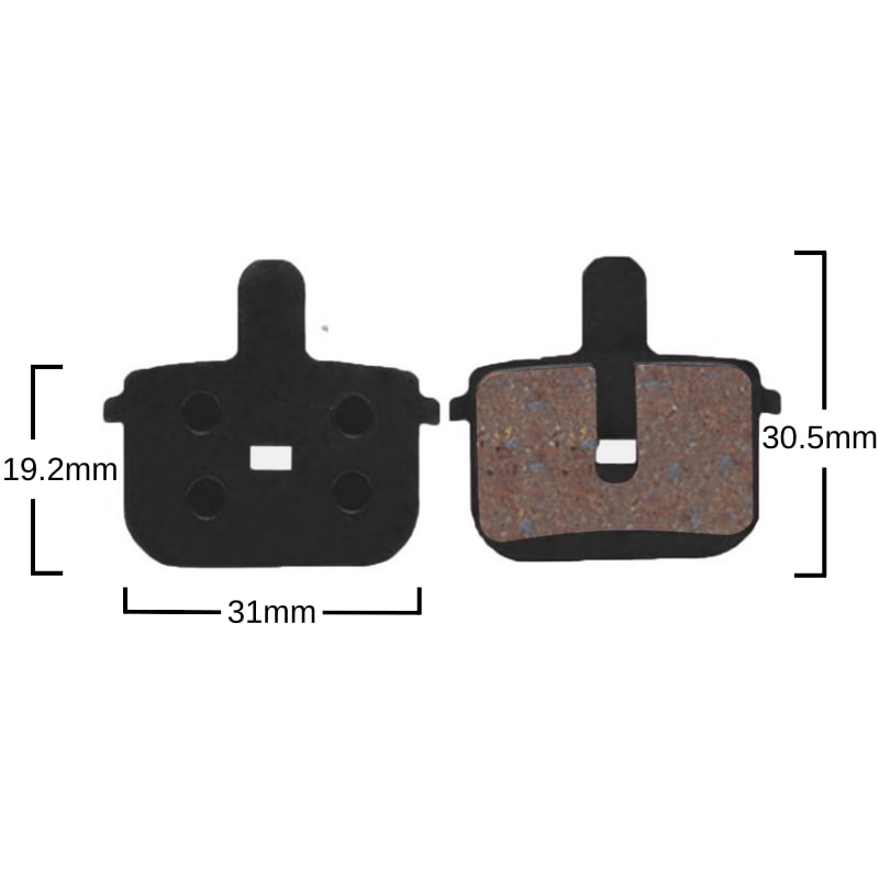 Pastilla de freno de Bici M38